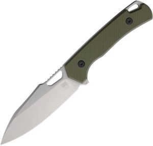 Cobratec Wolverine Fixed Blade OD Green 4.13" D2 Steel