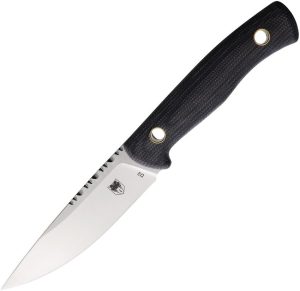 Cobratec Koonsman Fixed Blade D2 Steel Black Micarta Knife