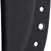 Cobratec Kingpin Fixed Blade Black D2 Steel Knife Kydex Sheath