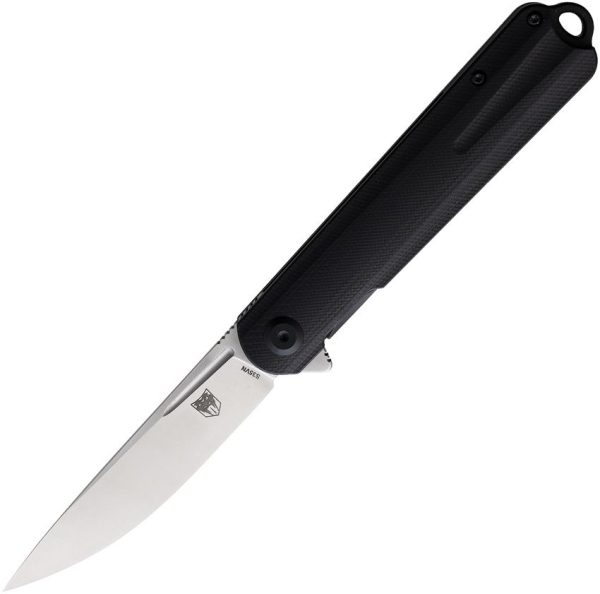 Cobratec Krait Linerlock S35VN Folding Knife Black G10