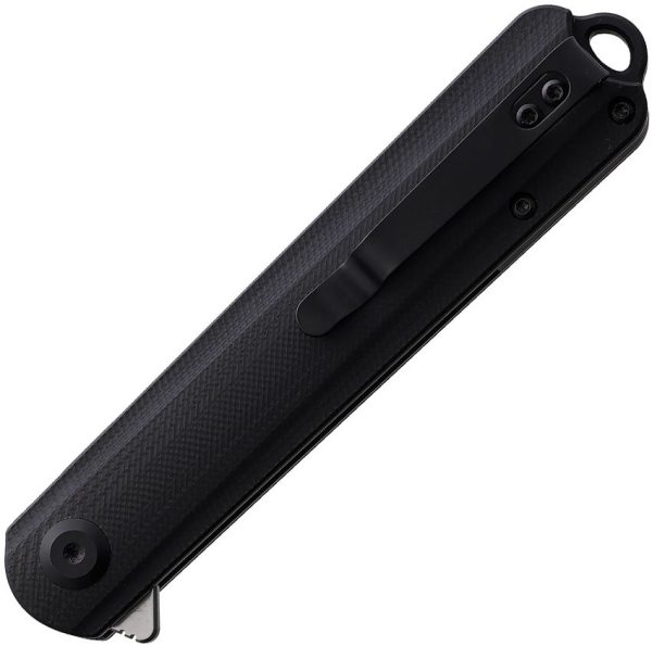 Cobratec Krait Linerlock S35VN Folding Knife Black G10