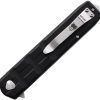 Cobratec Kuzio Linerlock Black D2 Steel Folding Knife