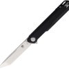 Cobratec Monarch Linerlock Black Tanto Folding Knife D2 Steel
