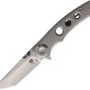 Cobratec Maverick Button Lock Folding Knife M390 Titanium