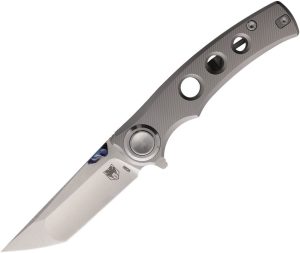 Cobratec Maverick Button Lock Folding Knife M390 Titanium