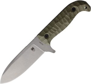 Cobratec PSK Fixed Blade OD Green 14C28N Stonewash Knife
