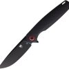 Cobratec Rath Linerlock Black D2 Steel Folding Knife