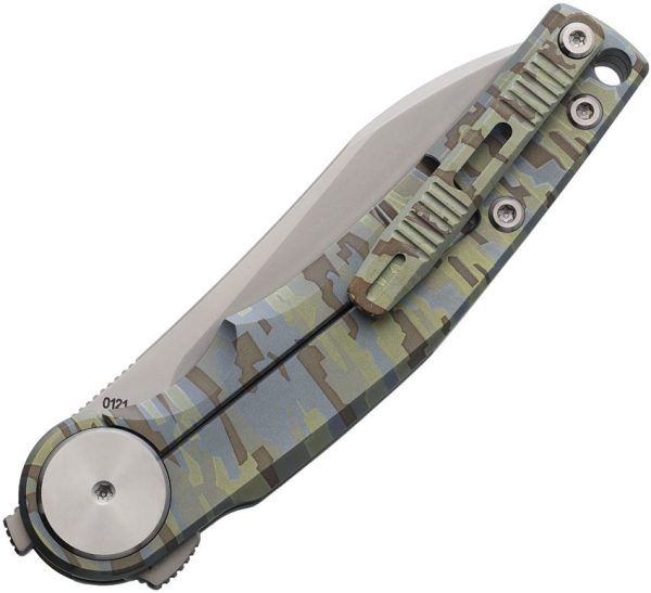 Cobratec Rogue Framelock M390 Digital Camo Folding Knife
