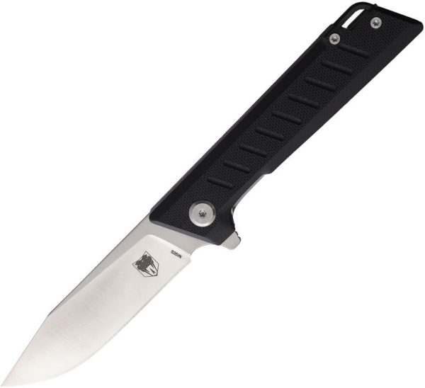 Cobratec Riptide Linerlock Folding Knife S35VN Black G10
