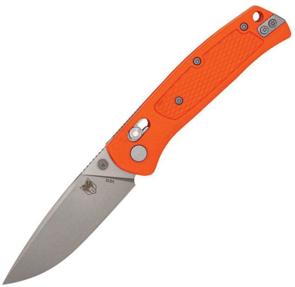 Cobratec EDC Scout Bar Lock Orange VG-10 Folding Knife