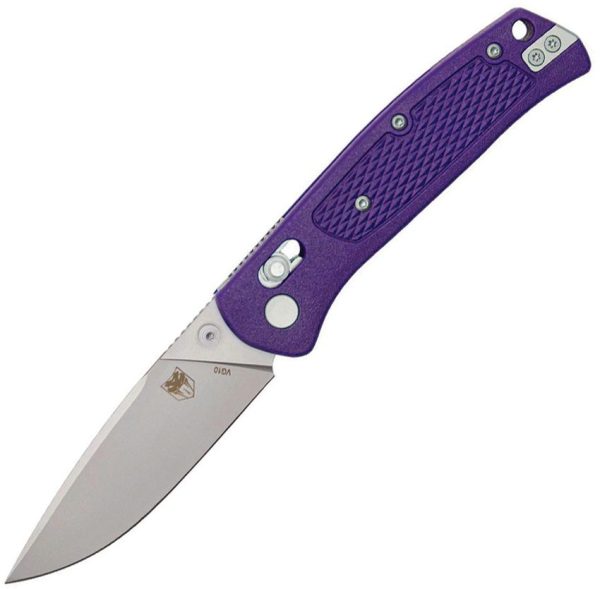 Cobratec EDC Scout Bar Lock Purple VG-10 Folding Knife