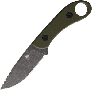 Cobratec Skinner Fixed Blade D2 Steel OD Green G10 Knife