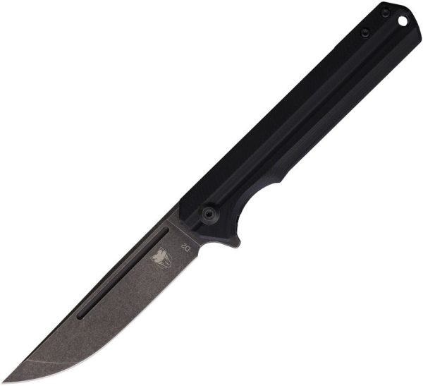 Cobratec Streamline Linerlock Black D2 Folding Knife