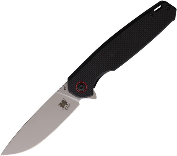 Cobratec Talon Linerlock Black D2 Steel Folding Knife
