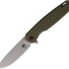 Cobratec Talon Linerlock OD Green D2 Steel Folding Knife