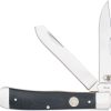 Cobratec Trapper Black G10 Folding Knife VG-10 Stainless