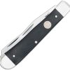 Cobratec Trapper Black G10 Folding Knife VG-10 Stainless