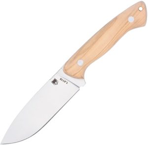 Cobratec Twin Mountain Fixed Blade Knife 4.5" Olive Wood