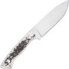 Cobratec Twin Mountain Fixed Blade Knife 4.5" Stag Handle