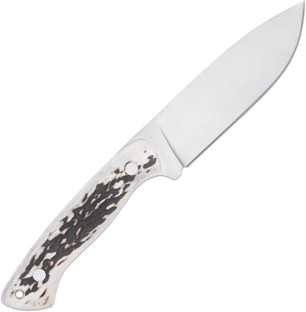 Cobratec Twin Mountain Fixed Blade Knife 4.5" Stag Handle
