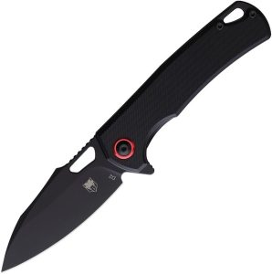 Cobratec Wolverine Linerlock Black D2 Steel Folding Knife