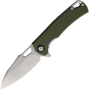 Cobratec Wolverine Linerlock OD Green D2 Folding Knife