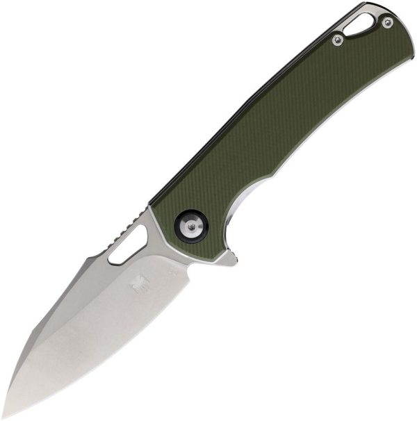 Cobratec Wolverine Linerlock OD Green D2 Folding Knife