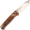 Cobratec Bar Lock Zebra Wood Tanto Folding Knife D2 Steel