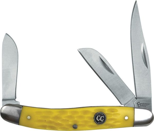 Cattleman's Cutlery Signature Stockman Yellow