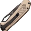 Cattleman's Cutlery Terragator Linerlock - Bronze Aluminum
