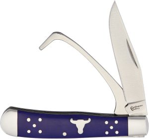 CC0067BL.jpg Cattleman's Cutlery Farriers Companion - Blue Delrin