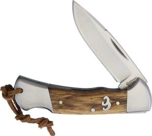 CC0092ZW.jpg Cattleman's Cutlery Sagebrush Lockback - Zebra Wood