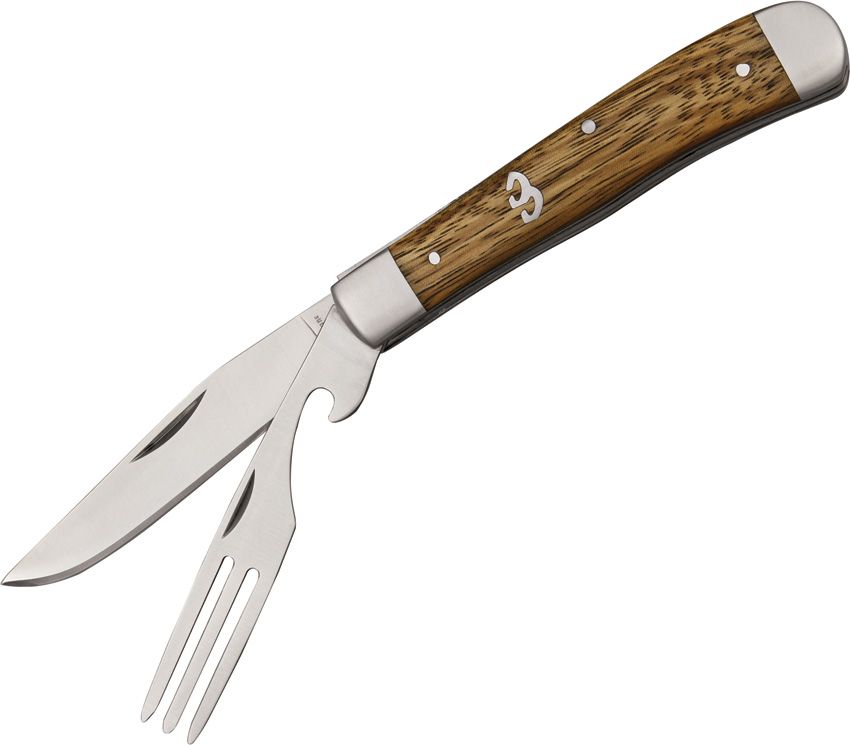 Cattleman's Cutlery Chuckwagon 1065 Carbon Steel Folding Knife