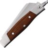 CIMO Slip Joint Brown Wood - Stainless Bolster