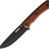 CIMO Borba Fixed Blade - Brown Wood Handle