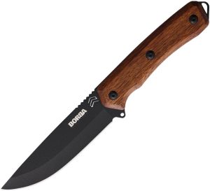 CIMO Borba Fixed Blade - Brown Wood Handle