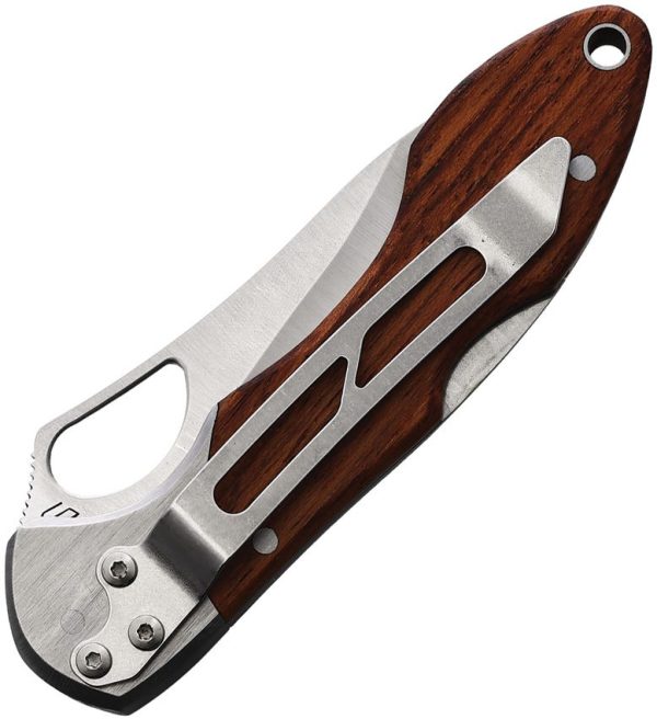 CIMO Gecko 7 Lockback - Brown Wood