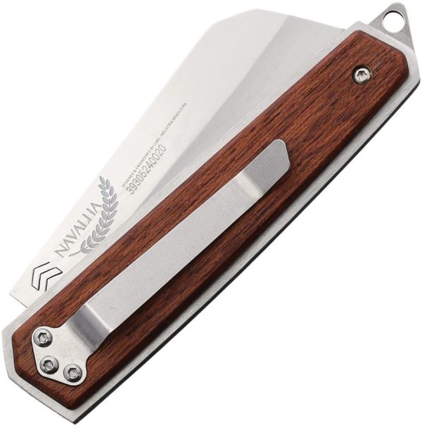 CIMO Navalha Slip Joint - Brown Wood Handle