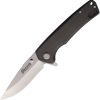 CIMO Verzon Linerlock Black 3.5" 420C Folding Knife Carbon Fiber
