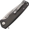 CIMO Verzon Linerlock Black 3.5" 420C Folding Knife Carbon Fiber