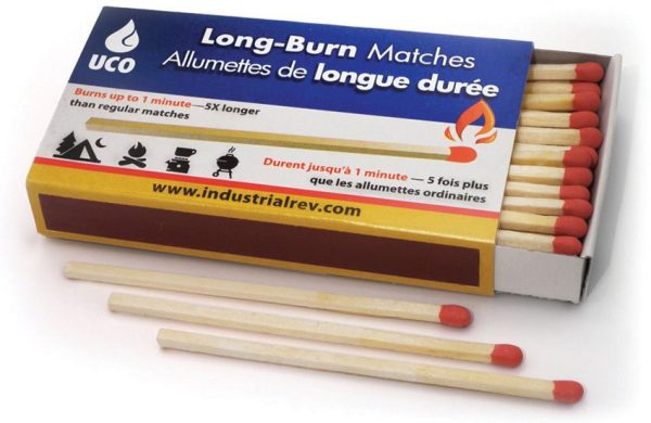 CDL00033.jpg UCO Long Burn Matches 50-Pack Extended Burn Time