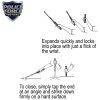 Police Force Tactical Expandable Steel Baton 21 inch