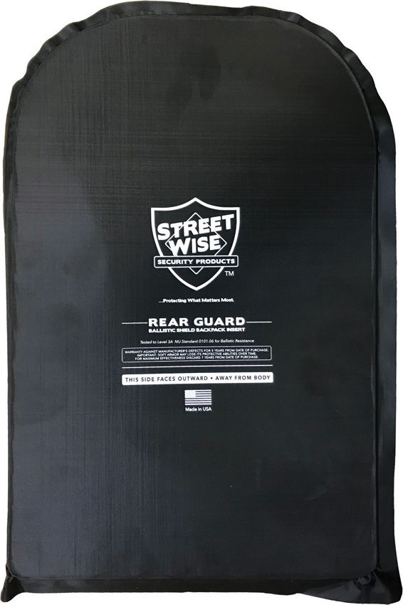 Streetwise Rear Guard Ballistic Shield 11 Level 3A Protection
