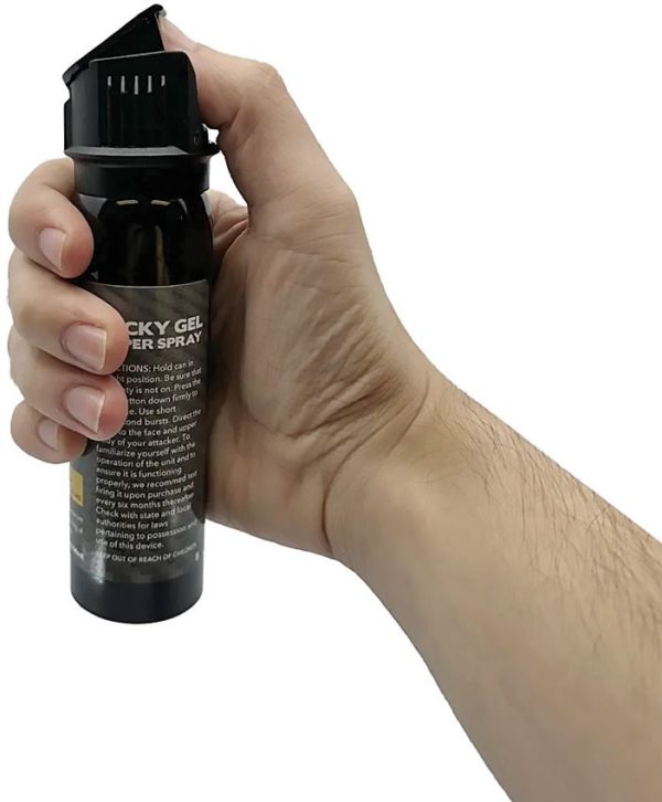 Streetwise Sticky Gel Pepper Spray 4oz - Flip Top