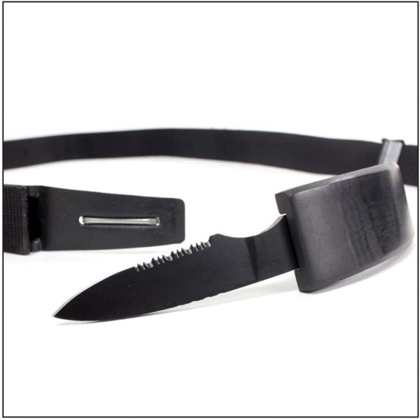 Cutting Edge Products Belt Buckle Knife Black