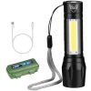 Police Force Tactical XPE/COB Mini Light Rechargeable
