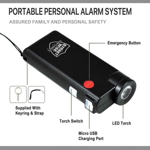 CEPSWKNTL_add_01.jpg Streetwise Knight Light Alarm Flashlight - 350 Lumen LED