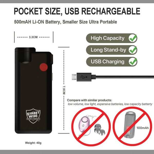 CEPSWKNTL_add_02.jpg Streetwise Knight Light Alarm Flashlight - 350 Lumen LED