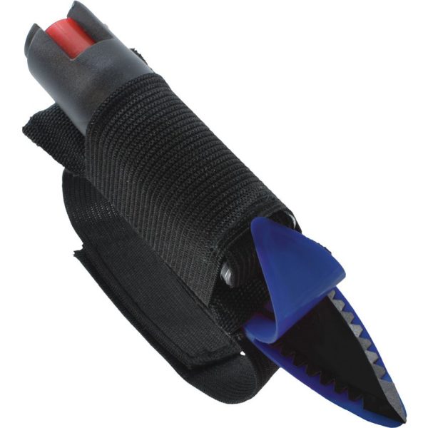 Police Force Tactical Strike and Spray Blue - Pepper Spray