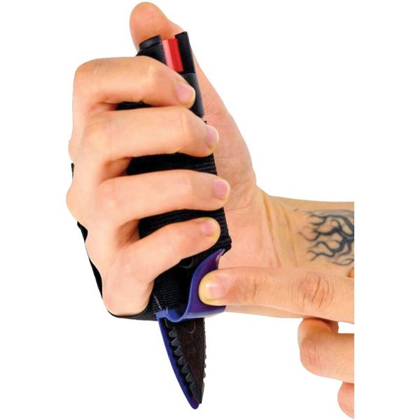 Police Force Tactical Strike and Spray Blue - Pepper Spray